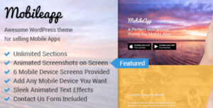 MyThemeShop Mobileapp - WordPress Theme