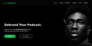 Tusant Podcasting - WordPress Theme