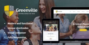 Greenville - A Private School & University Education WordPress Theme