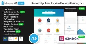 MinervaKB Knowledge Base - for Wordpress with Analytics