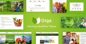 Orga - Organic Farm & Agriculture Wordpress Theme