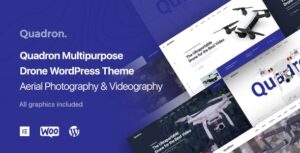 Quadron - Aerial Photography & Videography Drone WordPress Theme