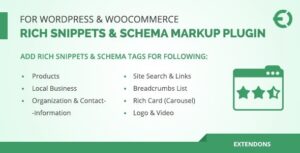 Rich Snippets & Schema Markup Plugin - for WordPress & Woocommerce