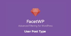 FacetWP User Post Type