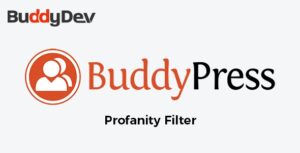 BuddyPress Profanity Filter