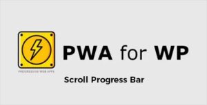 Scroll Progress Bar for PWA