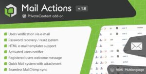 PrivateContent Mail Actions Addon