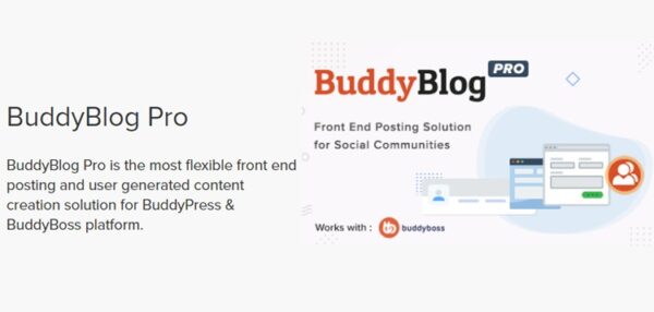 BuddyBlog Pro