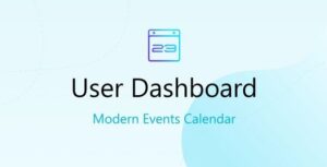 Modern Events Calendar User Dashboard