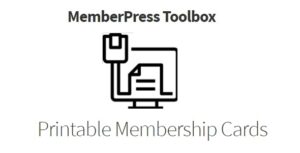 MemberPress Toolbox Printable Membership Cards