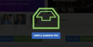 Simple Sandbox Pro Manager Pro