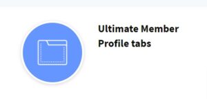 Ultimate Member Profile tabs