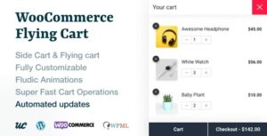 WooCommerce Flying Cart