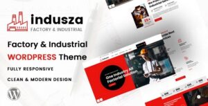 Indusza - Industrial & Factory WordPress