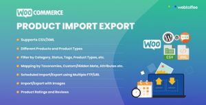 Product Import Export Plugin for WooCommerce