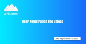 User Registration File Upload