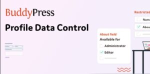 BuddyPress Profile Data Control
