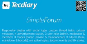 Simple Forum - Responsive Bulletin Board