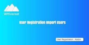 User Registration Import Users