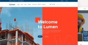 Lumen - multipurpose theme for constructions and architecture