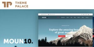 Moun10 Pro - Theme Palace WordPress Theme