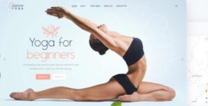 Oberon - corporate theme for yoga and health care