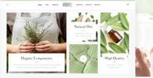 Umbriel - eCommerce theme for organic cosmetics and perfumes