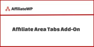 Affiliate Area Tabs Add-On