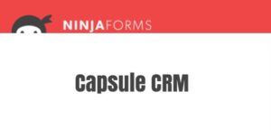 Ninja Forms Capsule CRM