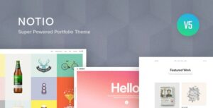 Notio - Creative Portfolio WordPress Theme