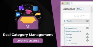 WordPress Real Category Management