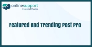 WP OnlineSupport Featured And Trending Post Pro