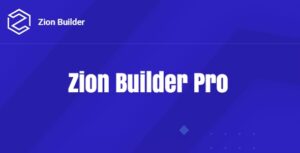 Zion Builder Pro