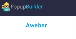 Popup Builder Aweber