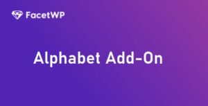 FacetWP Alphabet Add-On