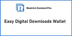 Restrict Content Pro Easy Digital Downloads Wallet