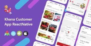 Khana Multi Restaurants And Food Delivery Customer App