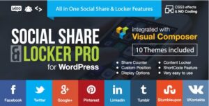 Social Share & Locker Pro - Wordpress Plugin