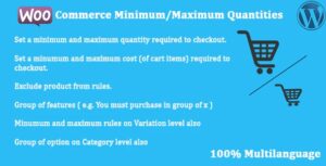 WooCommerce Minimum/Maximum Quantities