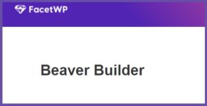 FacetWP Beaver Builder