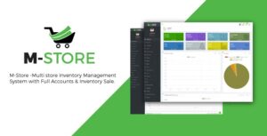 M-Store - Multi-Store Inventory Management System with Full Accounts and installment Sale