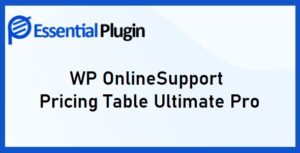 WP OnlineSupport Pricing Table Ultimate Pro