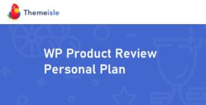 WP Product Review Personal Plan