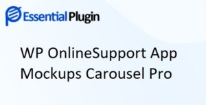 WP OnlineSupport App Mockups Carousel Pro