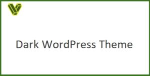 Dark - WordPress Theme