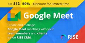 Google Meet Integration for RISE CRM