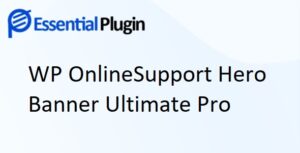 WP OnlineSupport Hero Banner Ultimate Pro