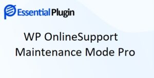 WP OnlineSupport Maintenance Mode Pro