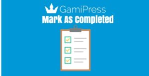 GamiPress Mark As Completed