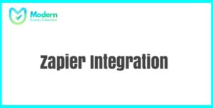 Modern Events Calendar Zapier Integration